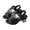 Black, variant on Young Girls High Heel Rhinestone Bow Sandals Pointed Glitter Sequins Dance Performance Stage Shoes Cushioned Sole Comfort