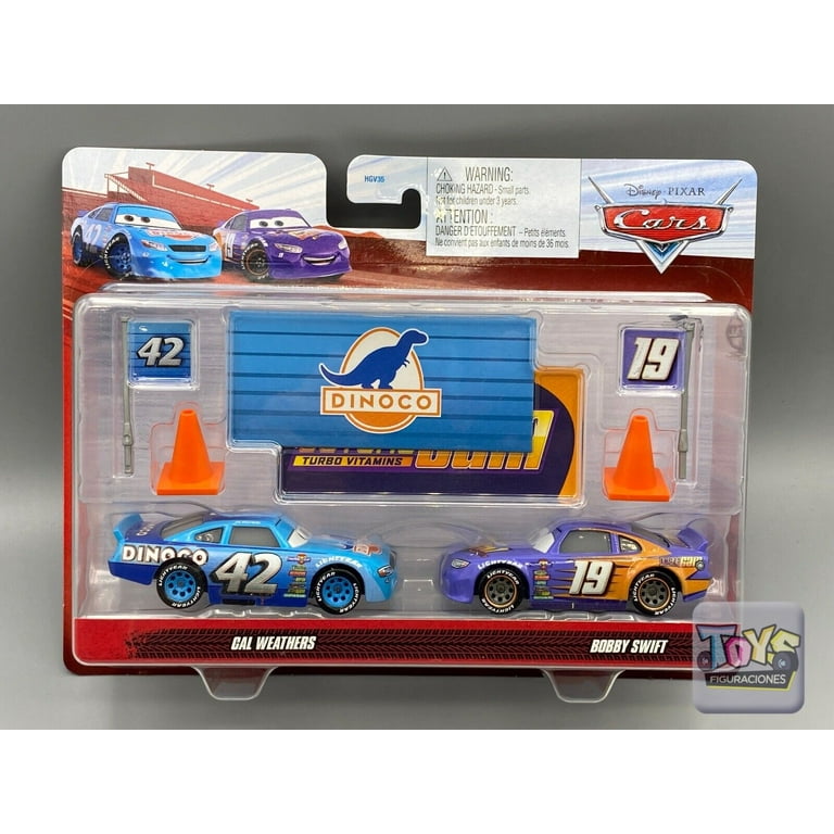 カーズ 3 Bobby Swift & Cal Weathers ミニカーセット Disney Pixar Cars: Cal Weathers & Bobby Swift Character Figurines
