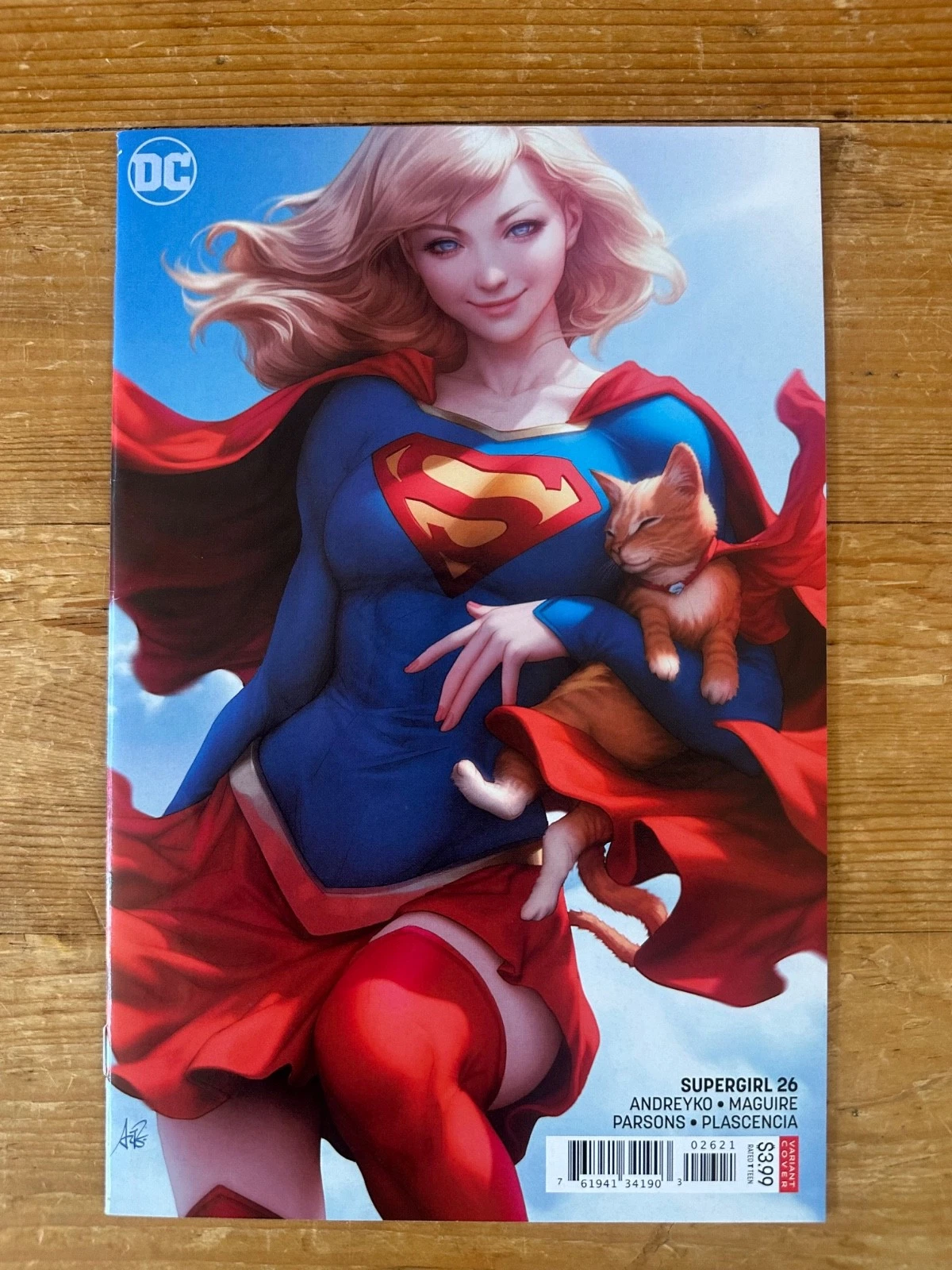 SUPERGIRL #26 STANLEY LAU ARTGERM