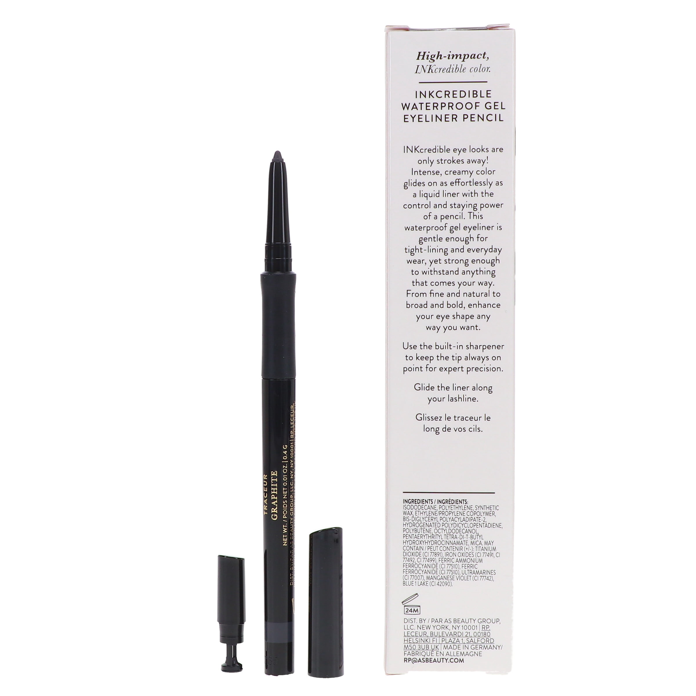 Laura Geller INKcredible Waterproof Gel Eyeliner Pencil Graphite 0.01 oz