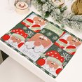 thumbnail image 1 of Boovnll Bathroom Rugs, Absorbent Thicken Non-Slip Backing Christmas Ornaments Knitted Cloth Dinner Mat Christmas Decorations, Bath Mat, Bath Mats for Bathroom, 1 of 2