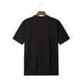 thumbnail image 3 of Men's Paris-Inspired Color Block Casual Tee - Breathable Polyester, Machine Washable, Round Neck Short Sleeve T-Shirt for Everyday & Sports Tee For Adult, Men, Women, Teen, Teenager, Adolescent, Yout, 3 of 6