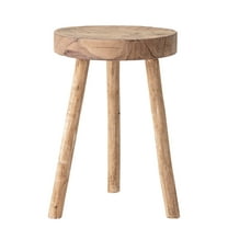 Bloomingville Round Reclaimed Wood Stool, Natural