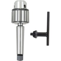 findmall 1/8" - 5/8" Drill Chuck, MT3-JT33 Super Heavy Duty Drill Press Chuck with Chuck Chuck Key