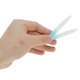 thumbnail image 4 of Unique Bargains Glass Multifunctional Nail File Manicure Tool Small 4 Pcs Orange Pink Blue, 4 of 6