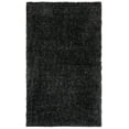 thumbnail image 2 of SAFAVIEH August Carlene Solid Plush Shag Area Rug, Charcoal, 4' x 6' - Modern Design, Charcoal, Non-Shedding & Easy Cleaning, Ultra Plush Thick Pile, Ideal for Living Room, Bedroom, Entryway, 2 of 10