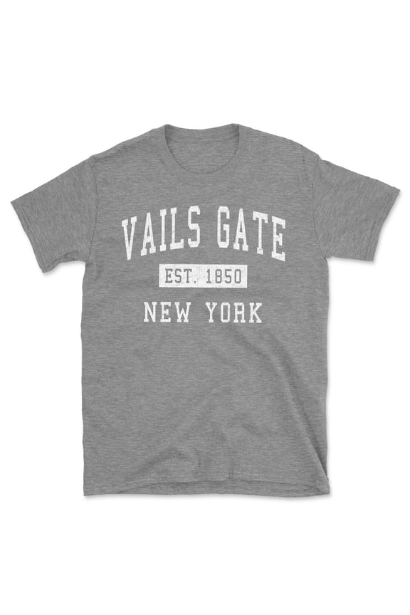 Vails Gate New York Classic Established Men's Cotton T-Shirt