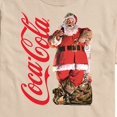 thumbnail image 2 of Coca-Cola - Vintage Santa With Presents - Men's Short Sleeve Graphic T-Shirt, 2 of 5