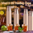 thumbnail image 3 of chalian 600 Pack 2oz Plastic Shot Glasses - Disposable Shot Glasses Mini Shot Cups for Wedding, Holiday, Party, 2 oz Shot Cups for Beer, Vodka, Whiskey, Tequila, Snacks (Clear), 3 of 8