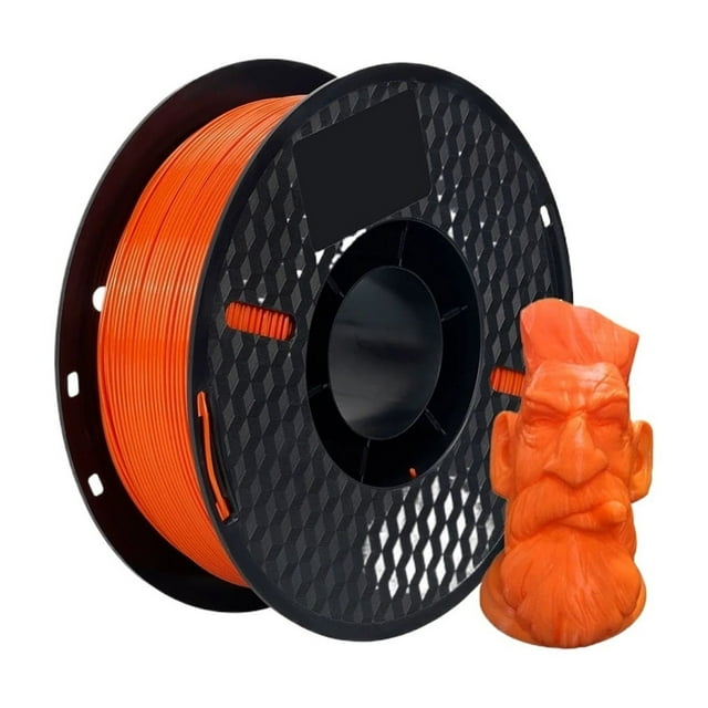 3D Printer 1KG 1.75mm PETG Filament, 2.2lbs 3D Printing Eco-friendly Plastic Consumables ,Easy to Use