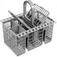 thumbnail image 1 of Dishwasher Cutlery Basket with Removable Handle, Utensil Holder Organizer for Kitchen, 1 of 5