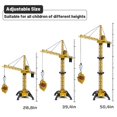thumbnail image 4 of Mini Tudou Mega Tower de juguete RC Crane, 128 cm, con mando a distancia, 4 of 7