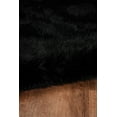thumbnail image 2 of Faux Sheepskin Rug Black 5x7 Soft Tufted Comfortable Multi Size, 2 of 5
