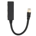 thumbnail image 2 of Adaptador Ethernet, Adaptador Ethernet RJ45 Puerto de cable Adaptador Ethernet Adaptador divisor R Características mejoradas, 2 of 9