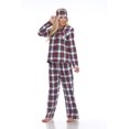 thumbnail image 1 of White Mark Pyjama Trois Pièces à Boutons pour Femme, 1 of 5