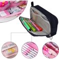 thumbnail image 2 of Estuche Escolar, Estuche de Gran Capacidad con Compartimentos y Estuche Elástico con Cremallera Suave y Asa Colores Brillantes para Adolescentes, Niños y Niñas, 2 of 5