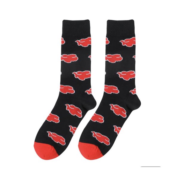 Cartoon Socks, Womens & Mens Fun Novelty Crew Character 360 Degree Artwork Designed Socks