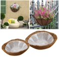 thumbnail image 1 of Colgante Natural, , Insertos de Maceta Moldeados, para Decoración de Porche Libre, de Flores para 1 pieza 20 cm 1 pieza 30 cm DYNWAVEMX Revestimiento de cesta colgante, 1 of 8
