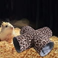 thumbnail image 4 of lionlar Collapsible Pet Hamster Tunnel Toys Tubes Portable for Small Animals Rabbit Four Four way, 4 of 9