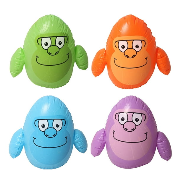 4 Pcs Cartoon Inflatable Tumbler Baby Orangutan Shape Tumbler Creative Parent-Child Toy Party Supply for Kids Children 4 Pcs Cartoon Inflatable Tumbler Baby Orangutan Shape Tumbler Creative Parent-Child Toy Party Supply for Kids Children