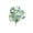 Blue, variant on Artificial Flower Bouquet Blue Faux Floral Arrangement 11.81In Maintenance-Free for Living Room Patio Table Home Housewarming Decor & Gifts,Watermelon Red