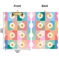thumbnail image 5 of FORMRS Acrylic Clipboard with Low Profile Clip Standard A4 Letter Size, 12.5" x 9", Pink Checkered Daisy, 5 of 8