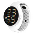 thumbnail image 1 of Montre LED Étanche Mode : Montre Numérique Décorative Écran Rond Montre de Sport, 1 of 8