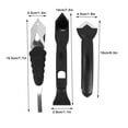 thumbnail image 4 of Removedor de sellador de silicona 3 en 1 ANGGREK Kit de herramientas para calafatear pala de vidrio, 4 of 8