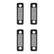 thumbnail image 3 of Computer Host Ventilation Tool, Computer Cable Box Practical Stylish Durable 4PCS Easy Storage For Home For Office For Furniture ANGGREK Otros, 3 of 8