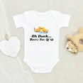 thumbnail image 2 of Newbabywishes - Oh Duck There's Two of Us Baby Clothes for Boys and Girls - Funny Twin Baby Clothing, 2 of 4