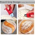 thumbnail image 2 of shiyou-Bread Lame Scoring Tool - Bread Lame Cutter for Sourdough,Handcrafted Bread Making Bakers ​Razor,Professional Sourdough Scoring Tool for Sourdough Bread Baking & Bread Making Tools - 5 Razor B, 2 of 4