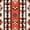 Orange, variant on Homewish Retro Boho Rhombus 7-Piece Twin Bedding,Bohemian Exotic Style Bedding Comforter Set,Cream Teal,Light Gray Reversible