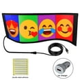 thumbnail image 3 of Mistaha LED Screen Sign Advertising RGB Foldable Scrolling Message display Board App Soft Flexible Led, 3 of 8