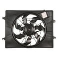 thumbnail image 2 of Ikon Motorsports Radiator Cooling Fan Assembly for 2014-2016 Kia Optima Hybrid 2.4L, 25380-4R500 HY3115149 Single Engine Fan, Black, 2 of 7