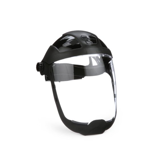 Sellstrom Protector Facial Máscara De Seguridad Policarbonato Transparente Ventana Antivaho Bloqueo De Rayos Uv Casco Ligero Con Suspensión De Trinquete Ansi Z87.1 Unisex S32210