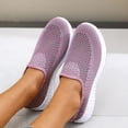 thumbnail image 5 of CAIXAI Wide Toe Box Sneakers Women Arch Support Women Sneakers Casual Non- Sole Low Top Walking Shoes Mesh Knitted Woven Mary Jane Flats Women Hands-Free Soft Shoes, 5 of 6