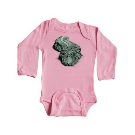 

Inktastic Lurking gator Gift Baby Boy or Baby Girl Long Sleeve Bodysuit