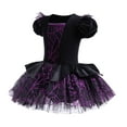 thumbnail image 2 of Halloween Costume Witch Ballerina Tutu Dress Fancy Outfits for Little Girls 2-3T, 2 of 7