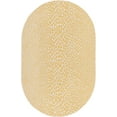 thumbnail image 2 of Jill Zarin Outdoor Collection Area Rug - Cape Town (5' 3" x 8' Oval Yellow Ivory/Ivory), 2 of 8
