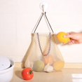 thumbnail image 5 of MERRYHAPY 3pcs Beige Hanging Mesh Produce Bags for Fruits and Vegetables Breathable Fresh-Keeping Storage, 5 of 6