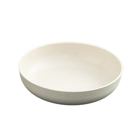 

MyBeauty Snack Dish Stackable Smooth Surface Easy to Clean Large Capacity Heightened Base Multipurpose Round Candy Food Fruit Plate Kitchen Supplies