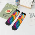 thumbnail image 7 of Naloa Colorful Parrot Jungle Dream A Ankle Socks for Women Non Slip Socks No Show Socks Classic Low Cut Casual Socks Casual Socks, 7 of 7