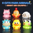 thumbnail image 3 of Juguetes de Baño Luminosos iValea Animales de Granja 6 Piezas para Niños de 1 a 3 Años, 3 of 8