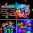 thumbnail image 7 of GoXteam Fairy Flower String Lights Outddor Decorative Lights 23 Feet 50LED Lighting for Christmas Halloween Wedding Party Indoor Outdoor Bedroom Decorations (Multi-color), 7 of 7