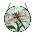 thumbnail image 1 of Stained Glass Window Hanging Ornament Decorative Art Piece For Home And Garden, 1 of 6