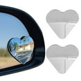 thumbnail image 3 of Heart Shaped Blind Spot Mirror for Cars, 360° Adjustable Stick-On Glass Mirror, Universal Fit for SUVs/Trucks, Enhance Driving Visibility, 3 of 6
