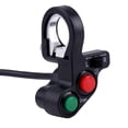 thumbnail image 5 of Vobor 22 mm (7/8 pulgadas) Interruptor de manillar de motocicleta Faros delanteros Luz de señal de giro Bocina Botón de encendido/apagado, 5 of 5