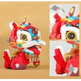 thumbnail image 3 of MOYISHI Chinese Lion Dance Building Block Set, Lucky Lion Building Kit Toy Lunar New Year Gift Holiday Home Decor for Kid Boy Girl Adult-359 PCS, 3 of 4