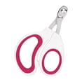 thumbnail image 2 of Pet Nail Clippers Stainless Steel Round Hole Scissors for Small Dogs Cats and Birds Professional Grooming Tool for Safe Precise Trimming Durable Pet Supplies Hot Pink, 2 of 7