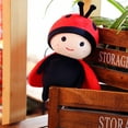 thumbnail image 2 of Plush Toy, Cute Red Ladybug Plush，Beautiful Wings Ladybug Toy, 12 Inches,Ladybug, 2 of 5
